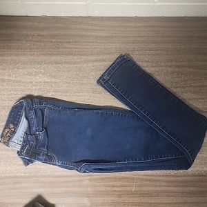 Lightly used denim jeans
